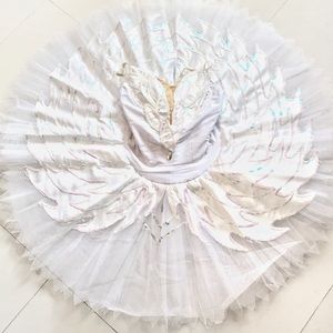 White professional ballet tutu